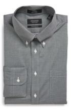 Men's Nordstrom Men's Shop Traditional Fit Non-iron Solid Dress Shirt .5 - 34 - Grey