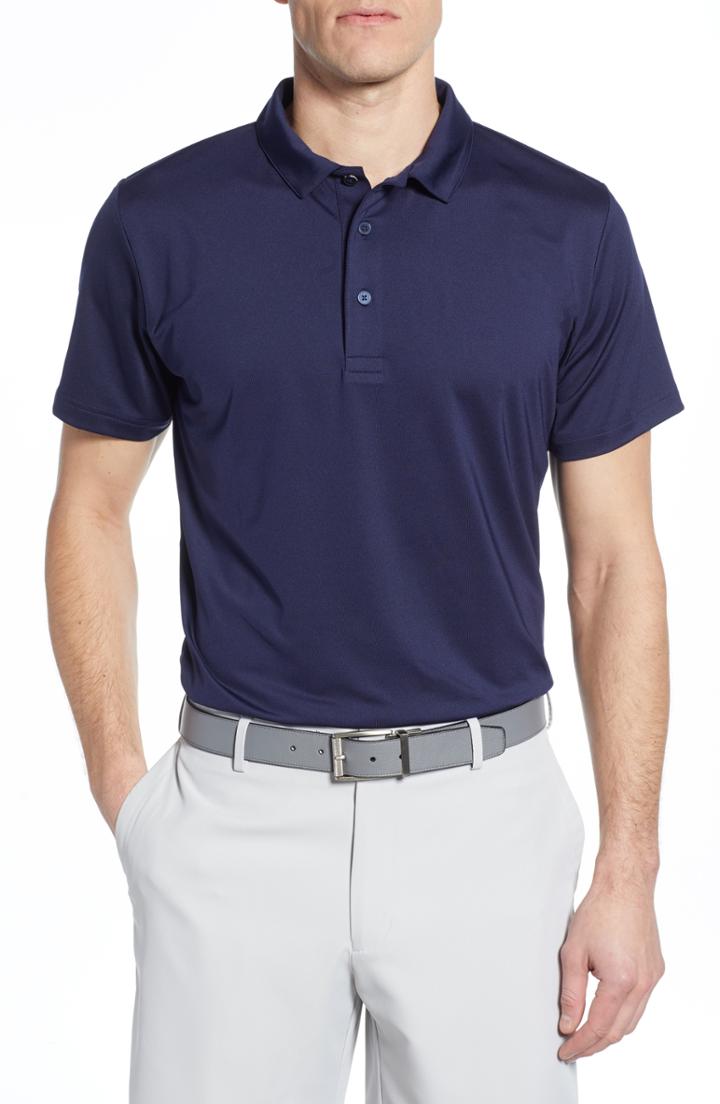 Men's Mizzen+main Phil Mickelson Regular Fit Performance Golf Polo - Blue