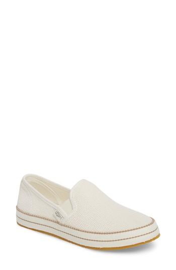 Women's Ugg Bren Slip-on Sneaker M - White