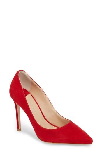 Women's Tony Bianco Lotus Pointy Toe Pump M - Red