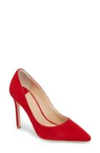 Women's Tony Bianco Lotus Pointy Toe Pump M - Red