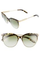 Women's Victoria Beckham Layered Combination Kitten 55mm Sunglasses -