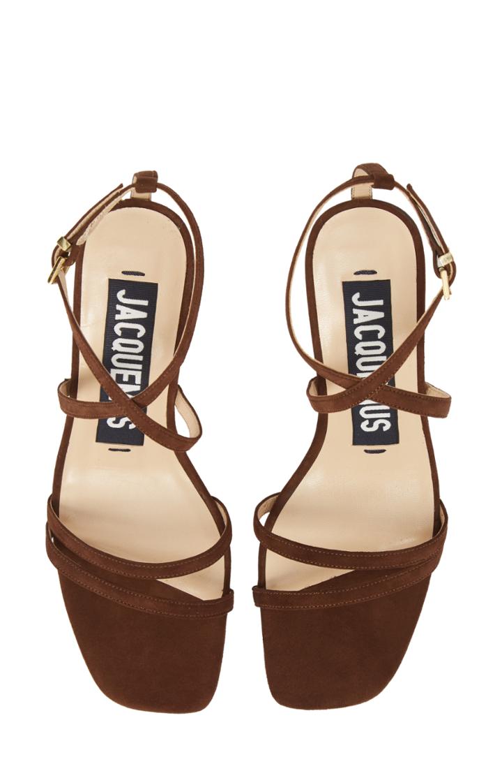 Women's Jacquemus Les Sandales Perola Sandal Us / 38eu - Brown