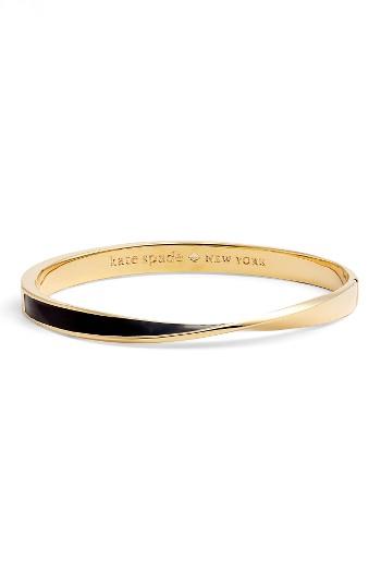 Women's Kate Spade New York Do The Twist Enamel Hinge Bangle