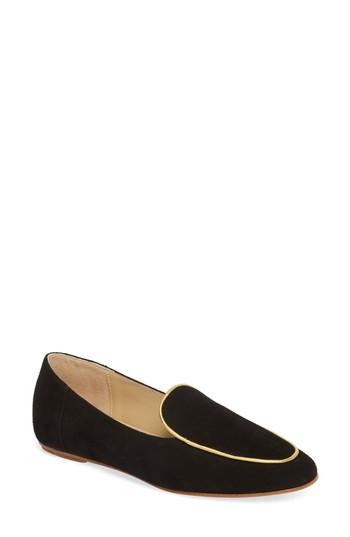 Women's Etienne Aigner Camille Loafer .5 M - Black
