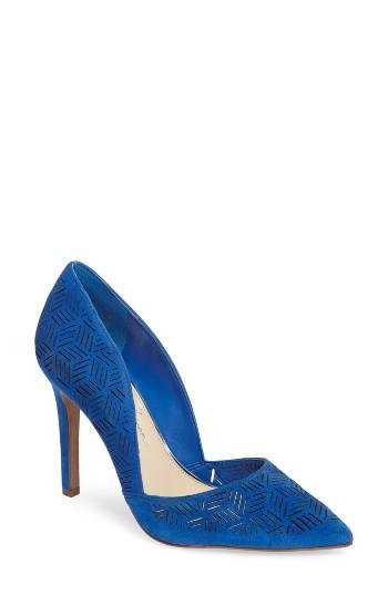 Women's Jessica Simpson Charie Pointy Toe D'orsay Pump M - Blue
