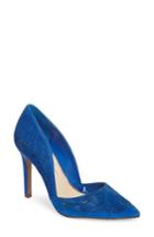 Women's Jessica Simpson Charie Pointy Toe D'orsay Pump M - Blue