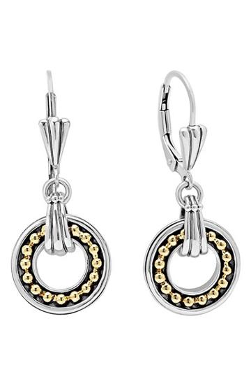 Women's Lagos Enso Two Tone Drop Earrings