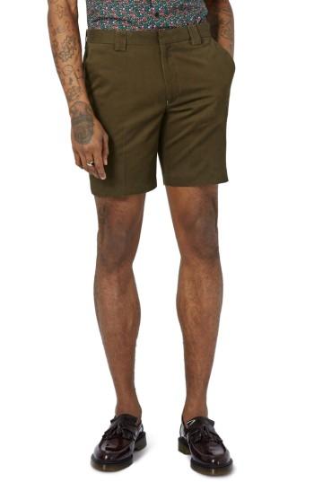 Men's Topman Twill Trouser Shorts