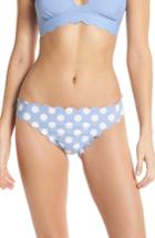 Women's Chelsea28 Scallop Hipster Bikini Bottoms - Blue