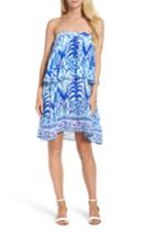Women's Lilly Pulitzer Quincy Print Strapless Dress