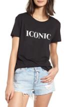 Women's Sub Urban Riot Iconic Slouched Graphic Tee - Black