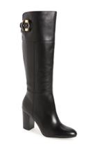 Women's Isola 'coralie' Knee High Studded Buckle Boot