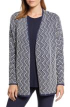 Women's Nic+zoe Take A Break Open Front Cardigan - Blue