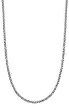 Women's Lagos Sterling Silver Caviar 3mm Rope Necklace
