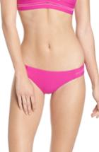 Women's Pilyq Teeny Stitched Bikini Bottoms - Pink