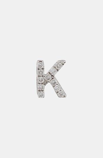 Women's Bony Levy Single Initial Earring (nordstrom Exclusive)