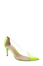 Women's Schutz Garthy Pointy Toe Pump .5 M - Yellow