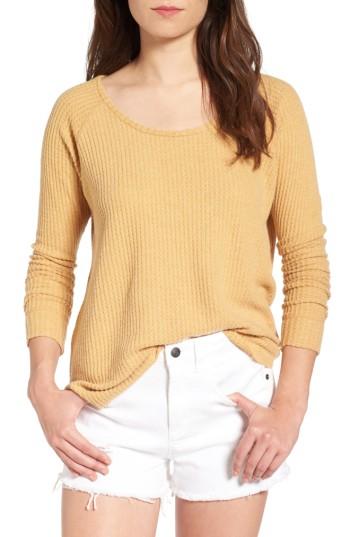 Women's Bp. Cozy Thermal Tee, Size - Brown