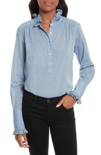 Women's Joie Reka Chambray Top - Blue
