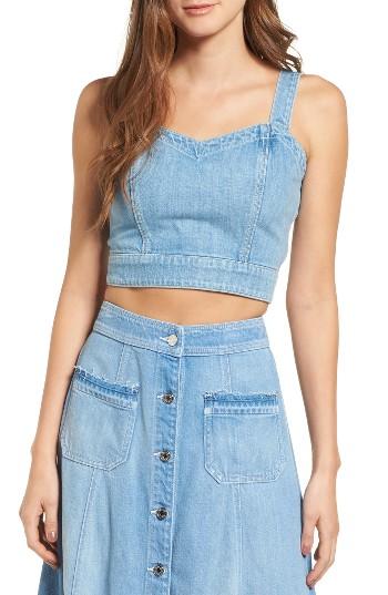 Women's 7 For All Mankind Denim Bustier