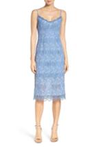 Women's Nsr Floral Lace Slipdress - Blue