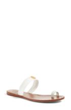 Women's Tory Burch Jolie Toe Ring Sandal M - White