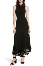Women's Elizabeth And James Liza Mock Neck Maxi Dress - Black