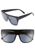 Women's Stella Mccartney 99mm Flat Top Sunglasses - Black