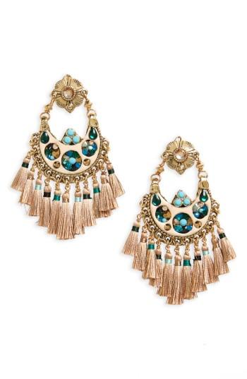 Women's Gas Bijoux Small Eventail Statement Earrings