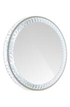 Impressions Vanity Co. Diamond Collection Round Led Wall Mirror, Size - Clear
