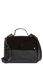 Treasure & Bond Skyler Leather Top Handle Bag - Black