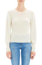 Women's Theory Blouson Sleeve Sweater, Size - Blue