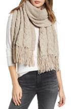 Women's Lamini Jay Baby Alpaca Scarf, Size - Grey