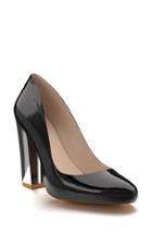 Women's Shoes Of Prey Round Toe Pump A - Black