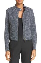 Women's Theory Bavewick K Tweed Zip Front Jacket