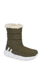 Women's Steve Madden Snowday Faux Fur Lined Boot .5 M - Green