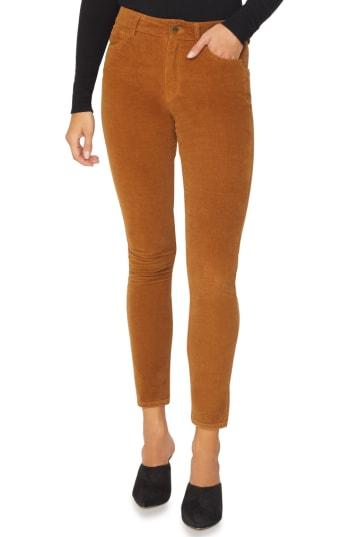 Women's Sanctuary Social Standard Skinny Corduroy Pants - Brown