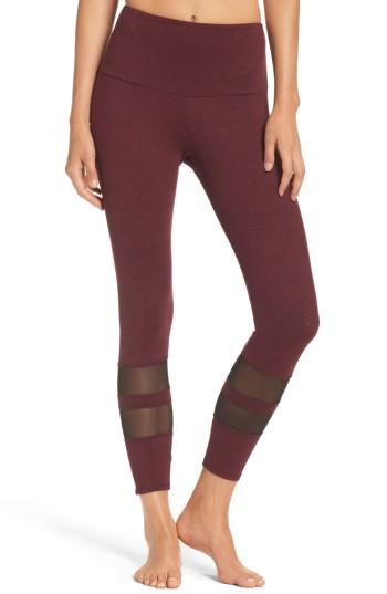 Women's Onzie Racer Leggings, Size Xs - Red