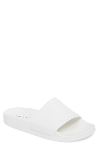 Men's The Rail Bondi Slide Sandal -6.5us / 40eu - White