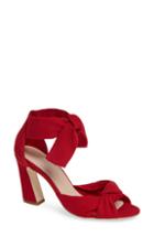 Women's Loeffler Randall Nan Ankle Tie Sandal M - Red