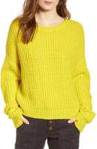 Women's Pam & Gela High/low Sweater - Yellow