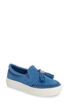 Women's Jslides Tassel Slip-on Sneaker M - Blue