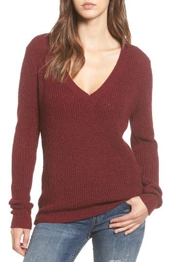Women's Lira Clothing Dawn Sweater - Burgundy