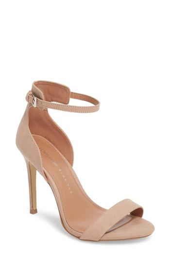 Women's Topshop Marcelle Ankle Strap Sandal .5us / 37eu - Beige