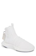 Men's Adidas Crazy 1 Adv Sock Primeknit Sneaker .5 M - White