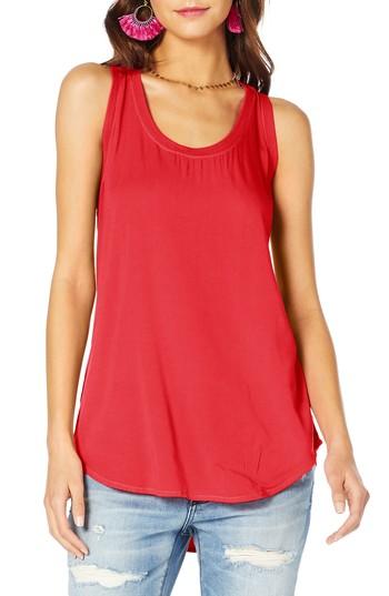 Women's Michael Stars Racerback Tank - Red