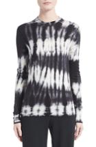 Women's Proenza Schouler Tie Dye Wool Sweater - Black