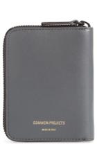 Men's Common Projects Leather Coin Case - Grey