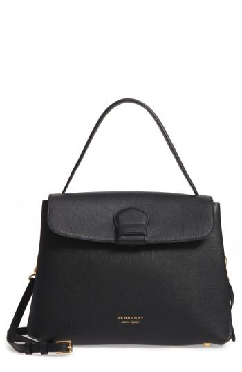 Burberry Medium Camberley Leather & House Check Top Handle Satchel -